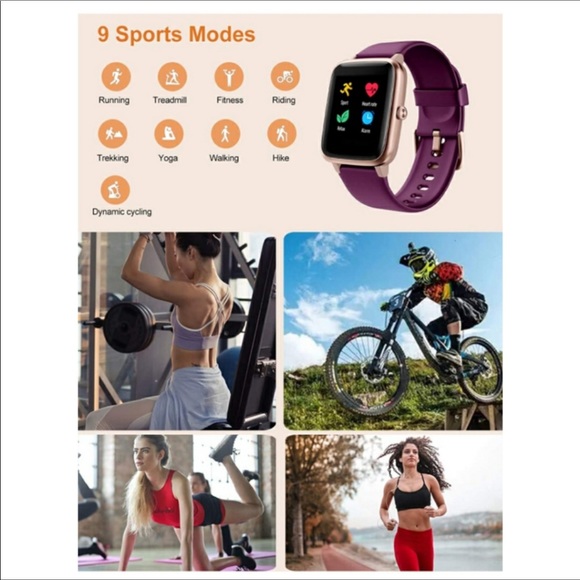 🆕️Smart Watch Fitness Tracker Watches
Dark Purple - Picture 6 of 8